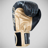 Black/Gold 8 Weapons Three Elephants 2.0 Boxing Gloves   