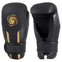 Black/Gold Bytomic Performer Carbon Evo Pointfighter Gloves