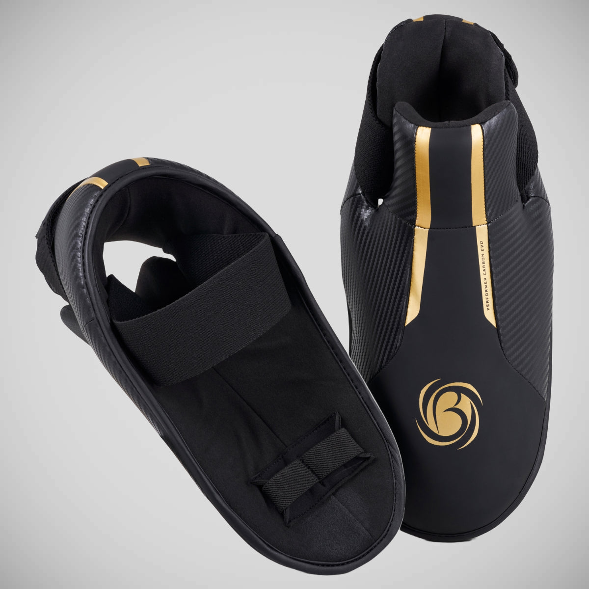 Black/Gold Bytomic Performer Carbon Evo Pointfighter Kicks   