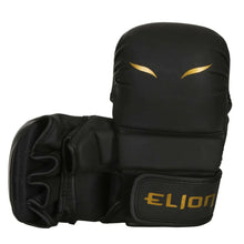 Black/Gold Elion MMA Sparring Gloves