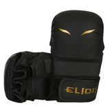 Elion MMA Sparring Handschuhe Schwarz/Gold