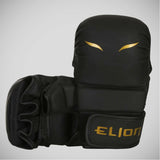 Elion MMA Sparring Handschuhe Schwarz/Gold
