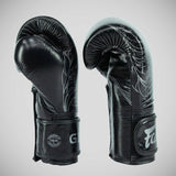 Fairtex BGVG3 x Гачок слави та петлі кріплення боксерських рукавичок Чорне/Золото