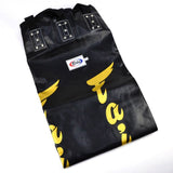 Fairtex HB6 6ft Muay Thai Banana Bag（充填されていない）ブラック/ゴールド