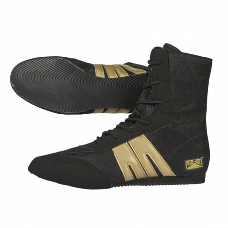 Black/Gold Pro-Box Classic Boxing Boots   