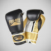 Rękawice bokserskie Pro-Box Pro-Spar Leather Black/Gold