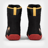 Black/Gold/Red Venum Contender Boxing Shoes   