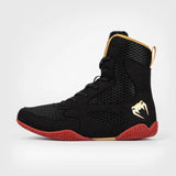 Black/Gold/Red Venum Contender Boxing Shoes   