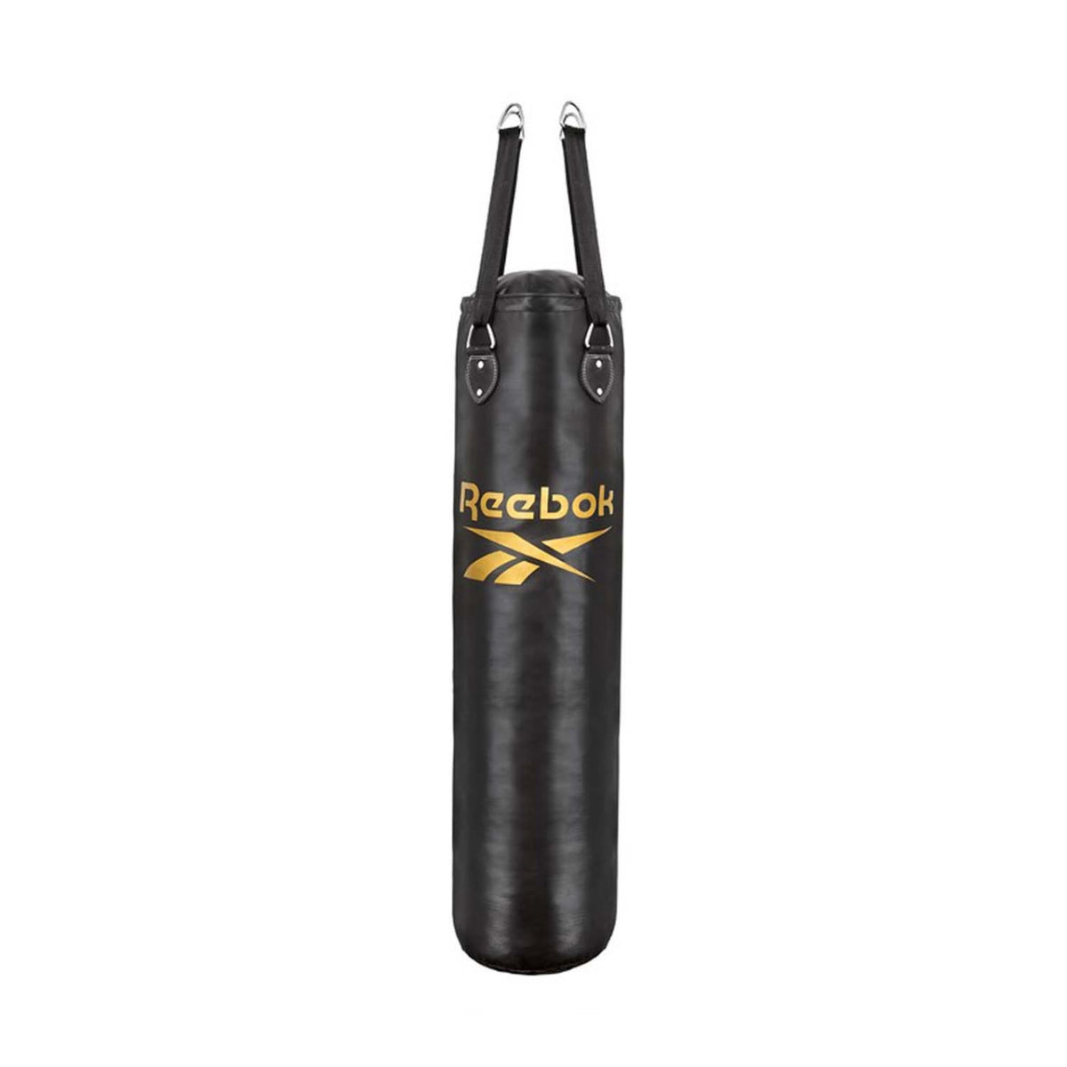 Reebok 4ft PU Punch Bag Black/Gold   