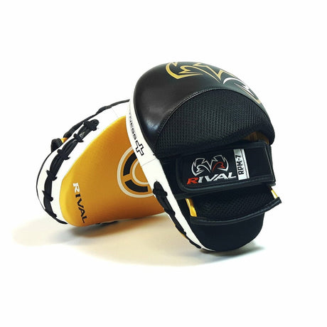 Rival RPM7 Fitness Plus Punch Mitts Black/Gold