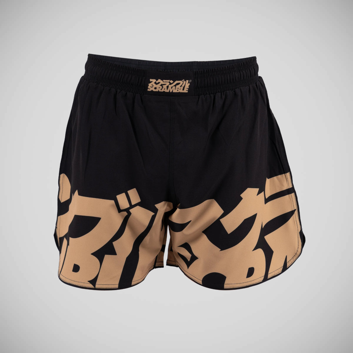 Black/Gold Scramble Baka Grappling Shorts   