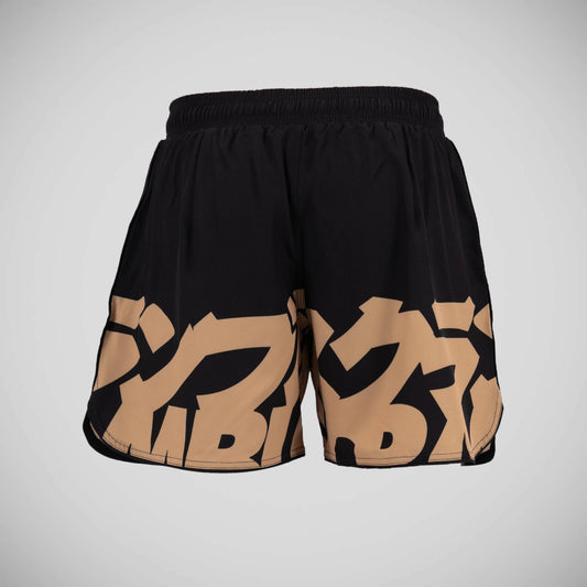 Black/Gold Scramble Baka Grappling Shorts