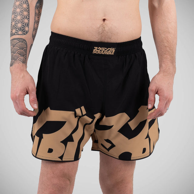 Scramble Baka Grappling Shorts Black/Gold