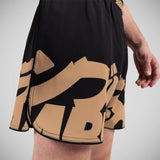 Black/Gold Scramble Baka Grappling Shorts   