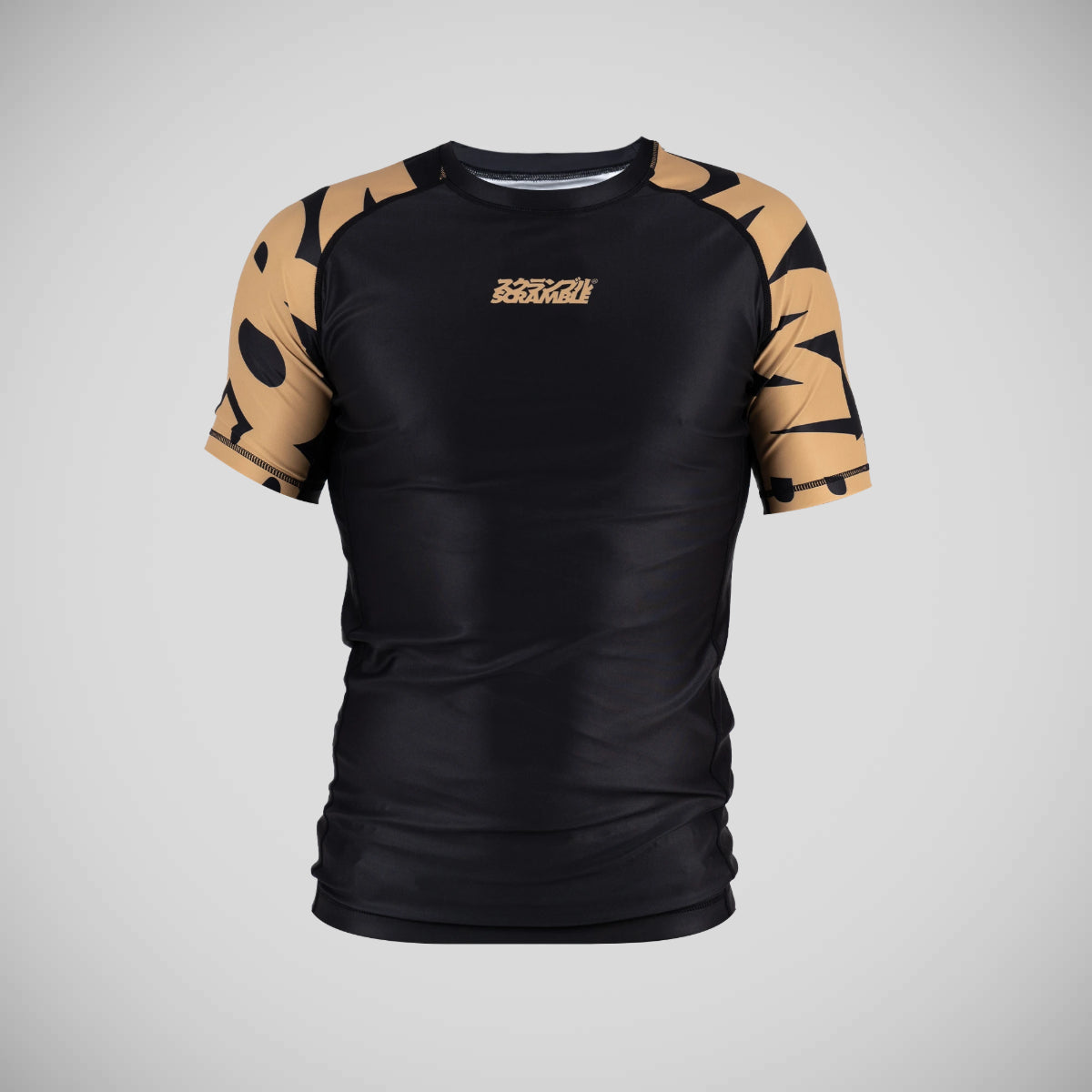 Black/Gold Scramble Baka Rash Guard   