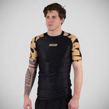 Scramble Baka Rash Guard Black/Gold