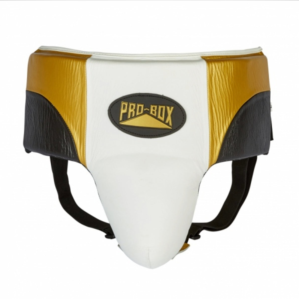 Black/Gold/White Pro-Box  Pro-Spar Abdo Guard   