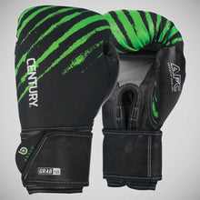 Black/Green Century Brave Youth Boxing Gloves