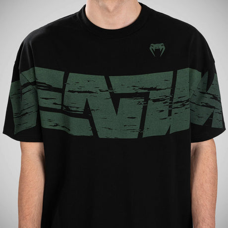 Venum Schließen Sie XL T-Shirt Black/Green an