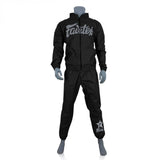 Fairtex VS3 Vinyl Sweatsuit Schwarz/Grau