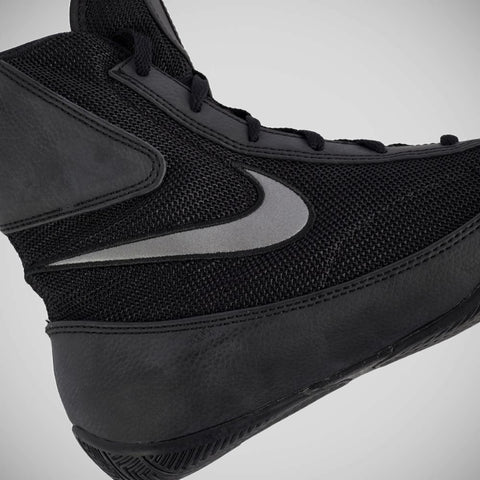 Black/Grey Nike Machomai 2 Boxing Boots