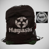 Hayashi wkf 메쉬 백 검은 색