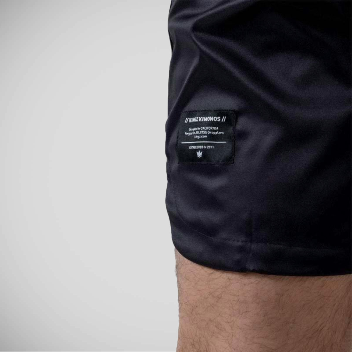 Black Kingz Born To Rule Grappling Shorts   