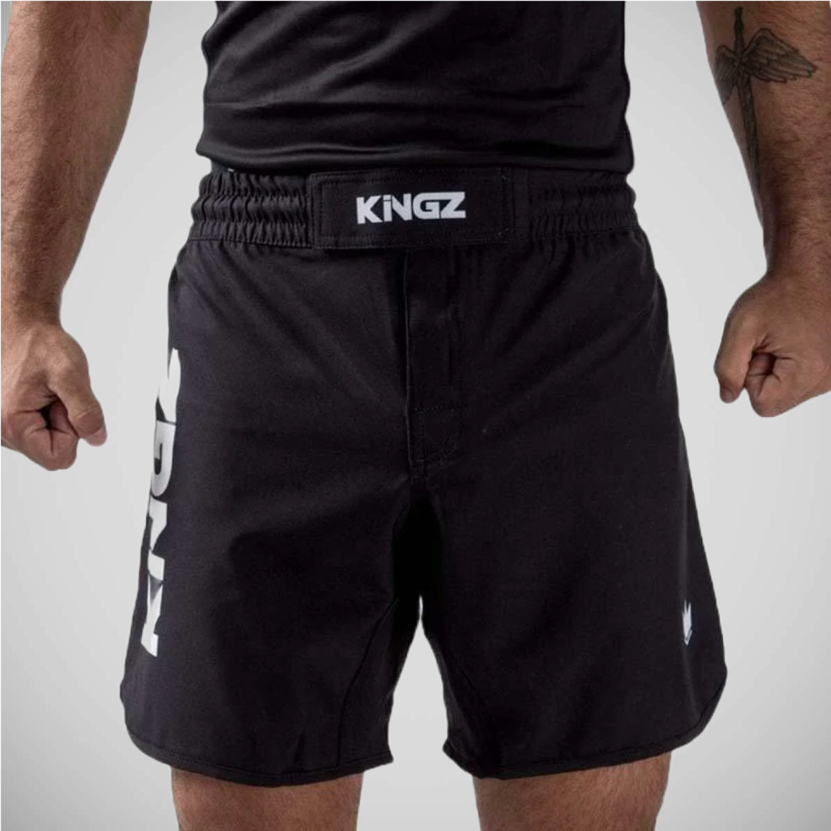 Kingz Jiu Jitsu Royalty Grappling Shorts Schwarz