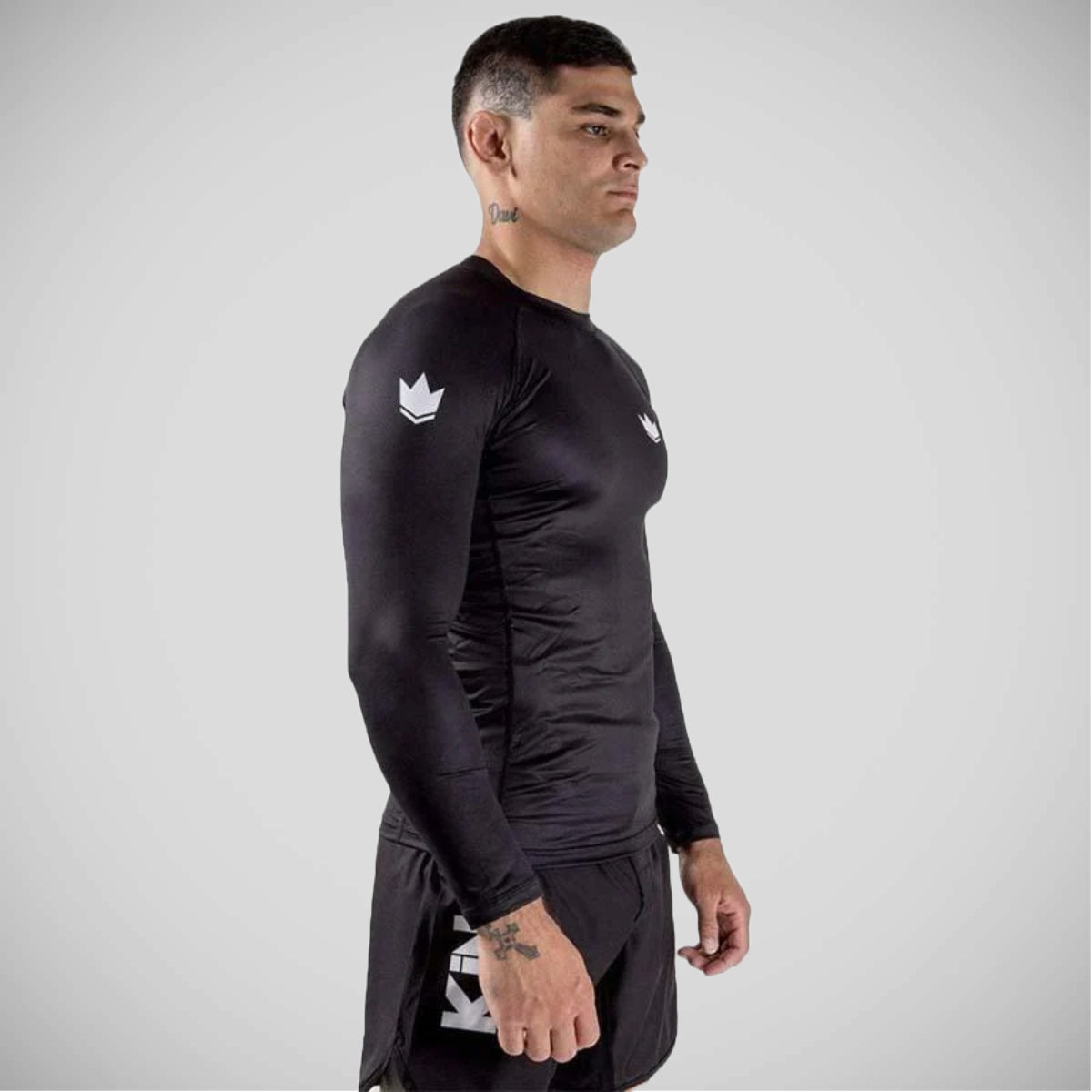 Kingz Kore Long Sleeve Rash Guard Black