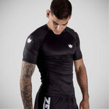 Kingz Kore Rash Guard z krótkim rękawem w kolorze czarnym