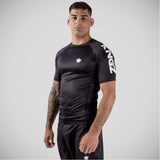 Kingz Kore Rash Guard z krótkim rękawem w kolorze czarnym