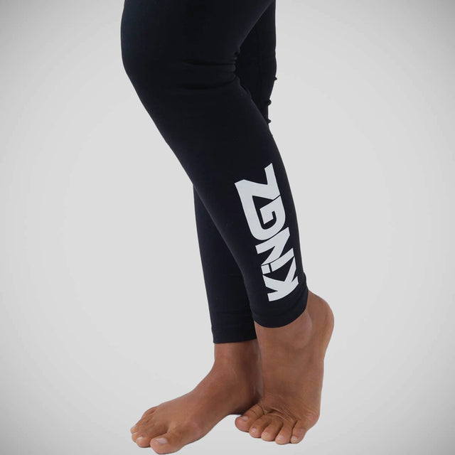 Kingz Kore Womens Grappling Spats Black