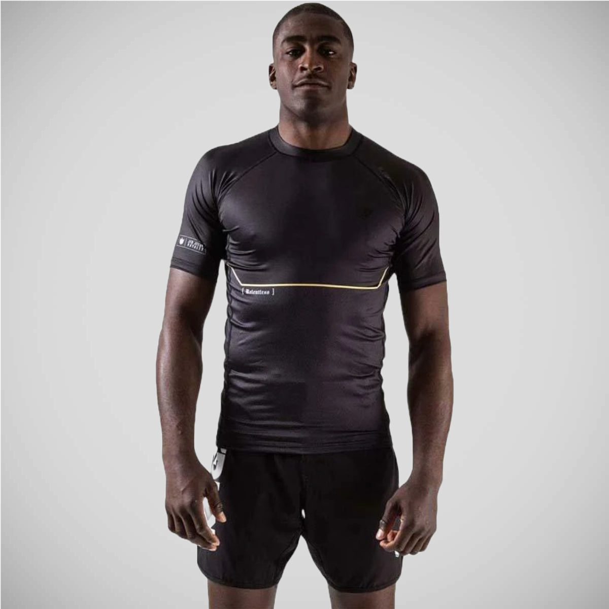 Kingz unerbittlicher kurzärmeliger Hautausschlag Wache Schwarz