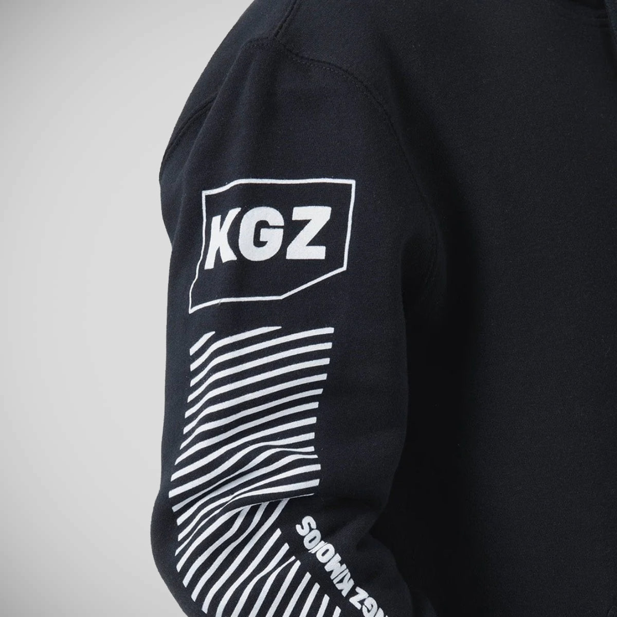 Black Kingz Slant Bar Hoodie   