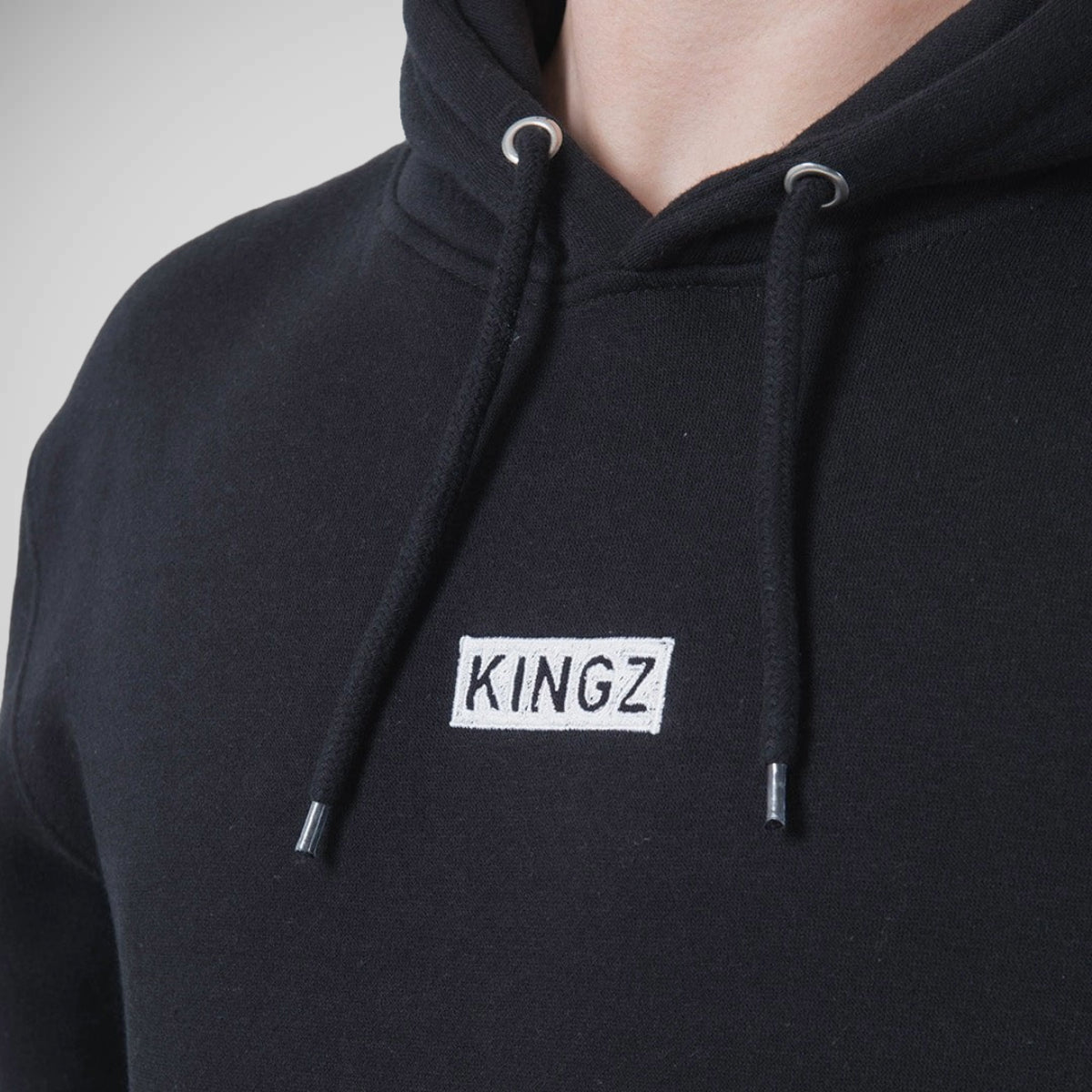 Black Kingz Slant Bar Hoodie   