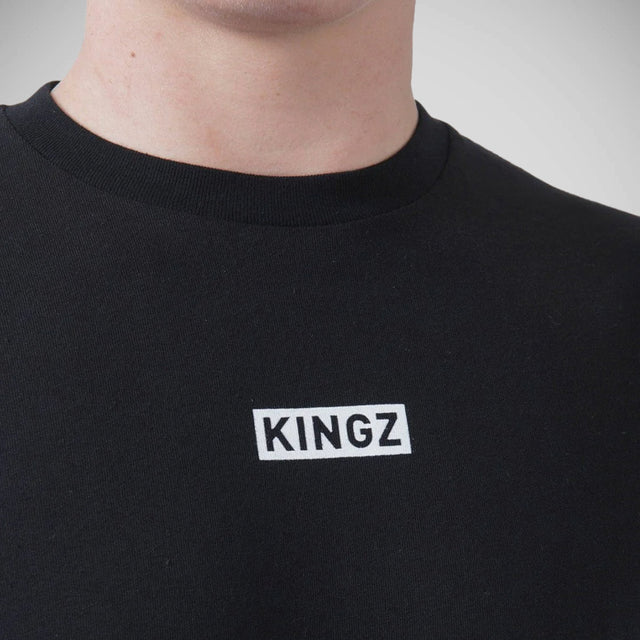 Kingz Slant Bar T-Shirt Black