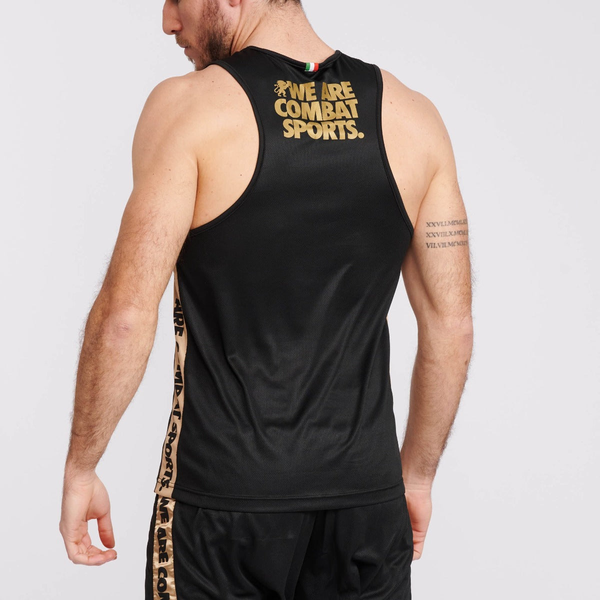 Black Leone DNA Boxing Tank Top   