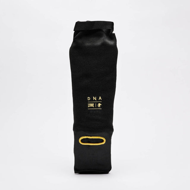 Leone DNA Elasticated Shin Instep Guards Black