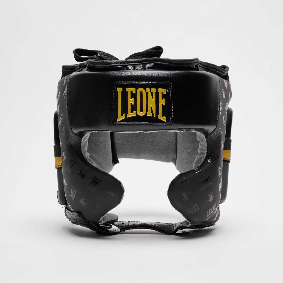 Black Leone DNA Headgear With Cheek Protectors   