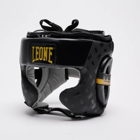 Black Leone DNA Headgear With Cheek Protectors