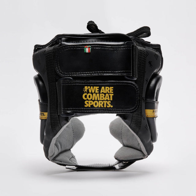 Leone DNA Headgear With Cheek Protectors Black