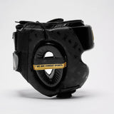 Leone -DNA -Kopfbedeckung mit Wangenschutz schwarz