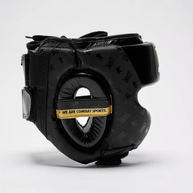 Leone DNA Headgear With Cheek Protectors Black