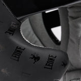 Leone -DNA -Kopfbedeckung mit Wangenschutz schwarz