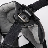 Leone -DNA -Kopfbedeckung mit Wangenschutz schwarz