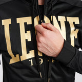 Leone -DNA -Kapuzen -Sweatshirt schwarz