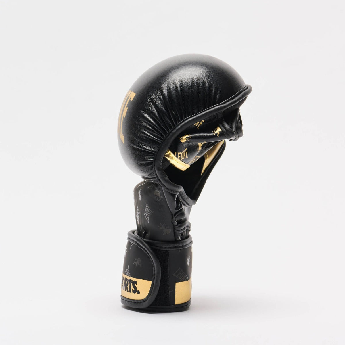 Leone DNA Hybrid MMA Gloves Black from Made4Fighters