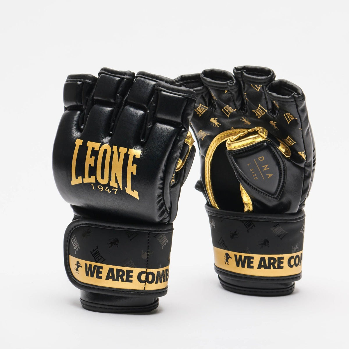 Black Leone DNA MMA Gloves   