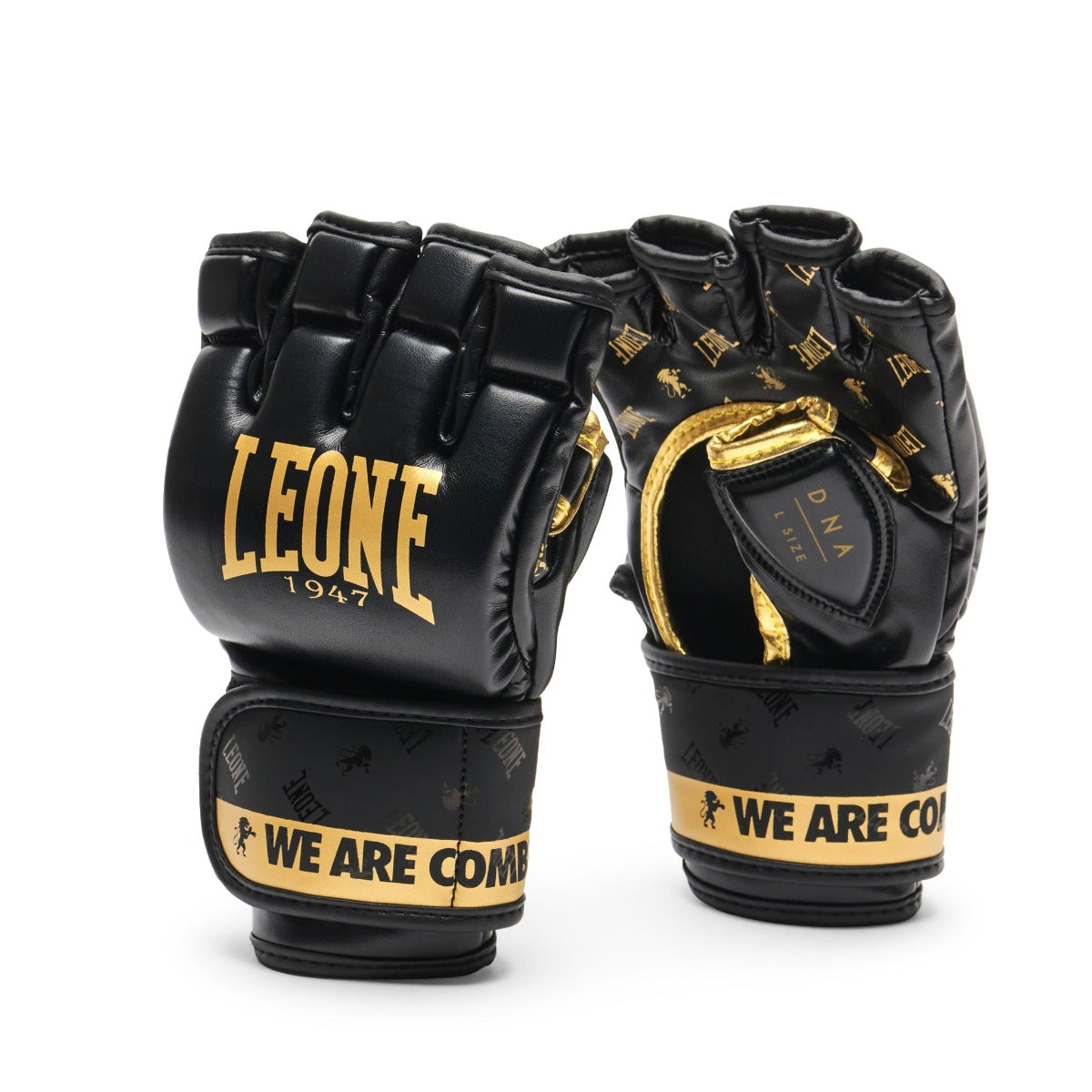 Black Leone DNA MMA Gloves   