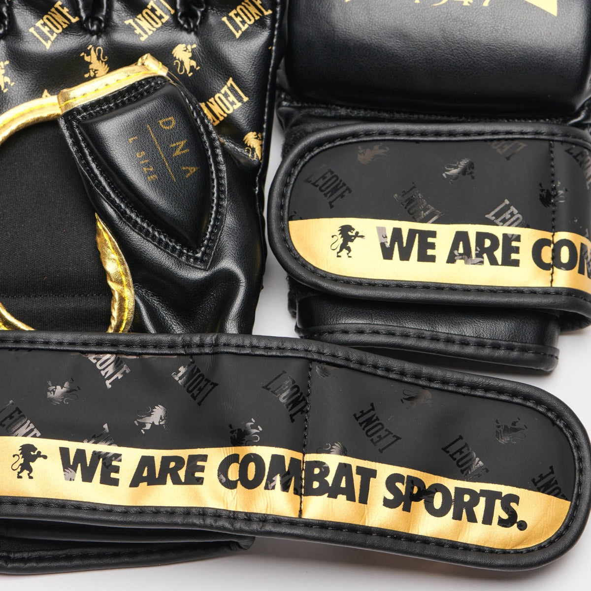 Black Leone DNA MMA Gloves   